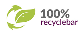 100 Prozent recyclebar